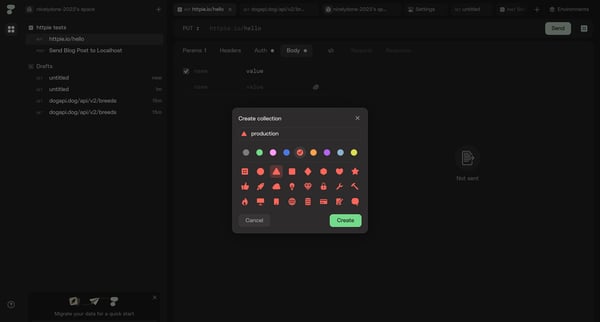 HTTPie for Web — API testing client screen