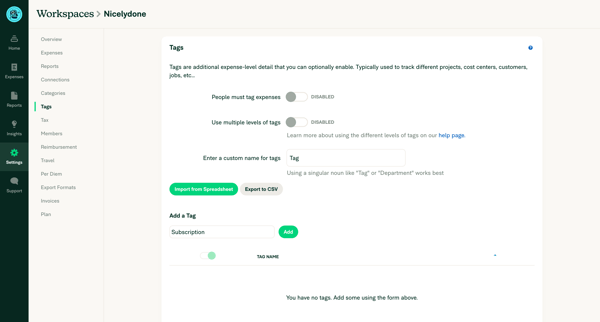 Expensify - Workspace Editor from Expensify