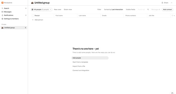 folk - app screen