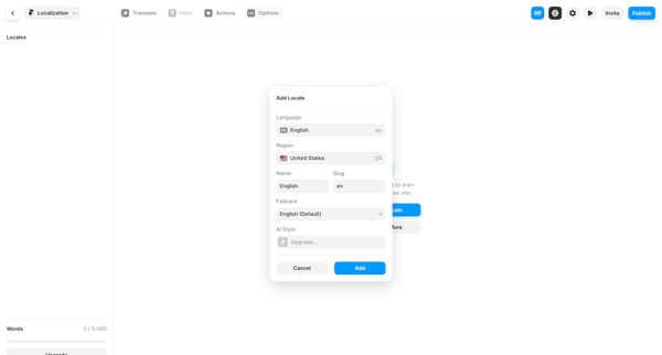 Untitled – Framer screen