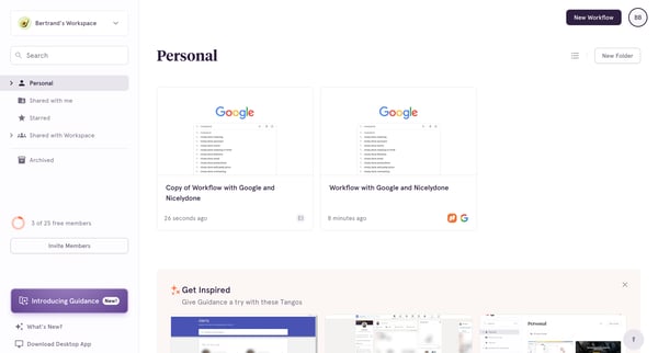 Personal screen