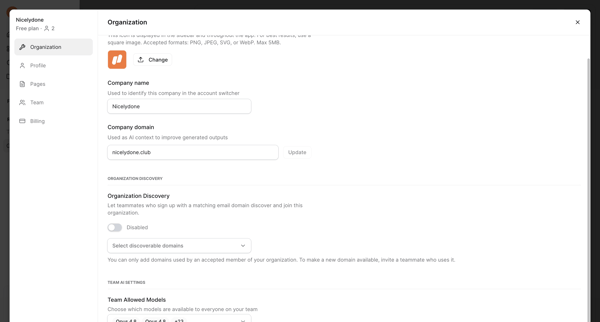 SaaS Web App Comparison Nicelydone | Mutiny from Mutinyhq