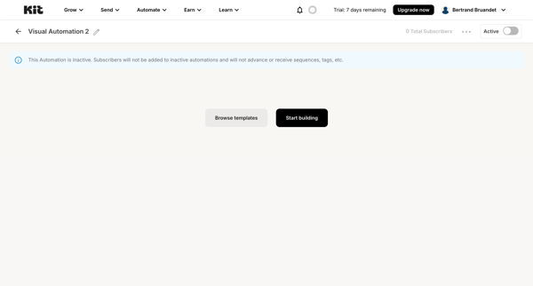 Visual Automation 2 - Kit screen