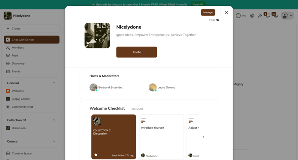 About | Nicelydone screen