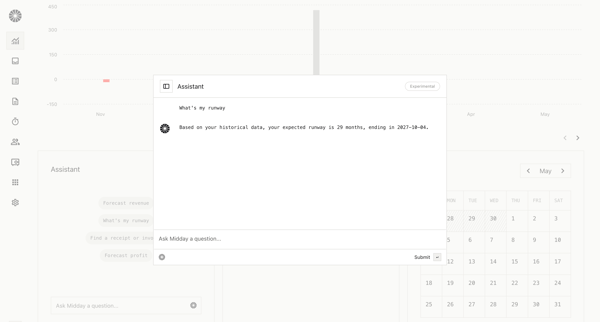 Overview | Midday screen