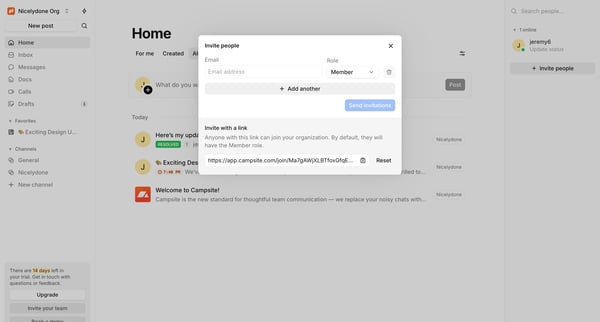 Nicelydone Org posts screen