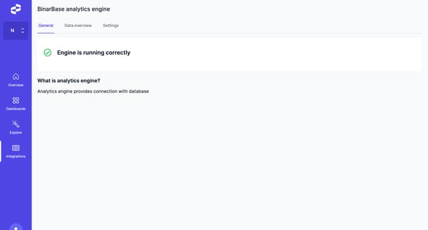 BinarBase for seamless analysis screen