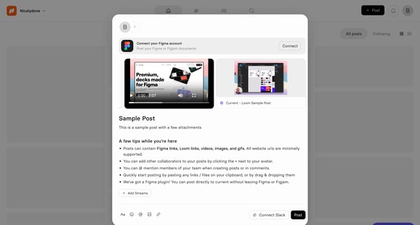 Current — Feed screen