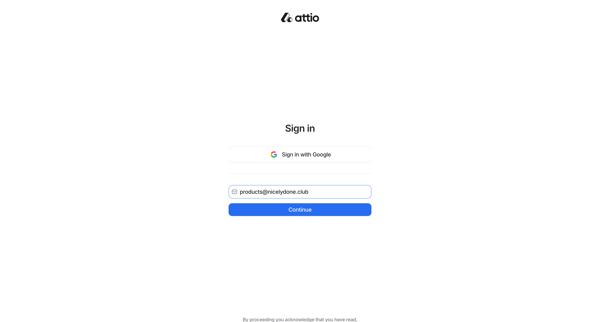 Attio screen