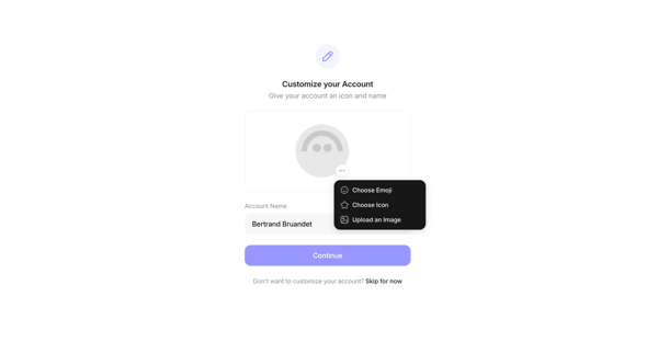Aave Account screen