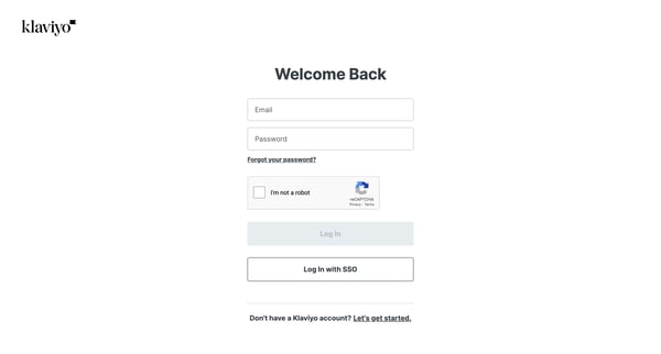 Klaviyo screen