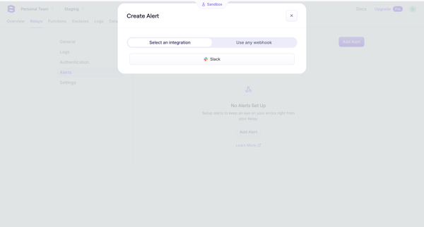 Evervault screen