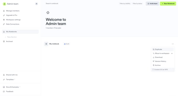 Admin team | Decipad from Decipad