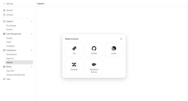DevRev screen
