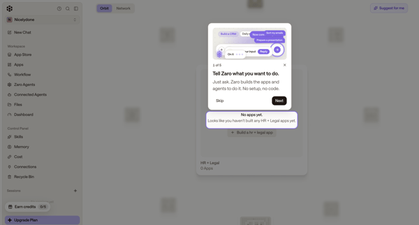 Zaro - The Context Layer for Enterprise AI screen