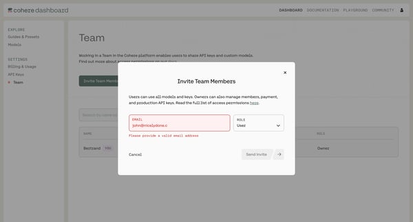 Team | Cohere screen