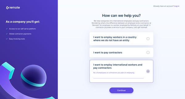 How can we help you | Remote from Remote