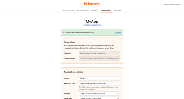 MyApp screen