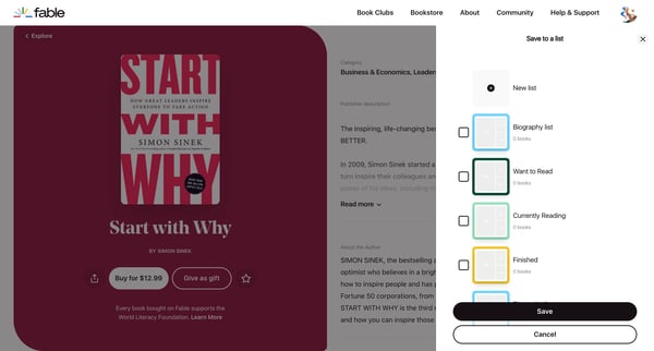 Start with Why by Simon Sinek - Fable | Stories for everyone from Fable