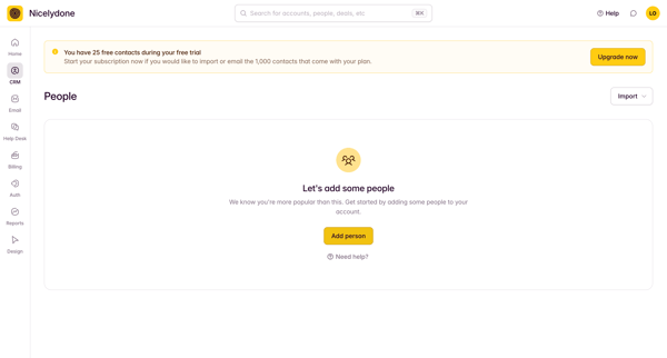 View All People screen