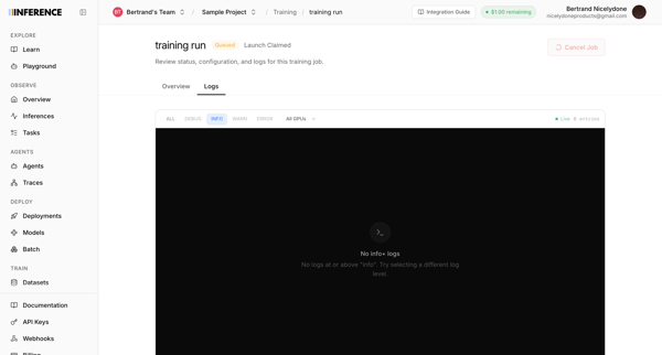 Observability | inference.net screen