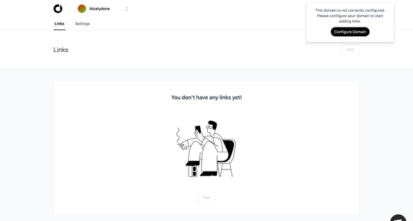 Dub - Open-Source Bitly Alternative screen