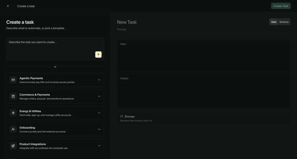 Deck Console screen