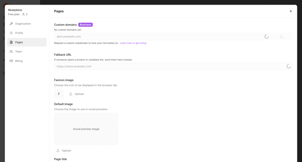 SaaS Web App Comparison Nicelydone | Mutiny from Mutinyhq
