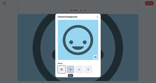 Vimeo screen