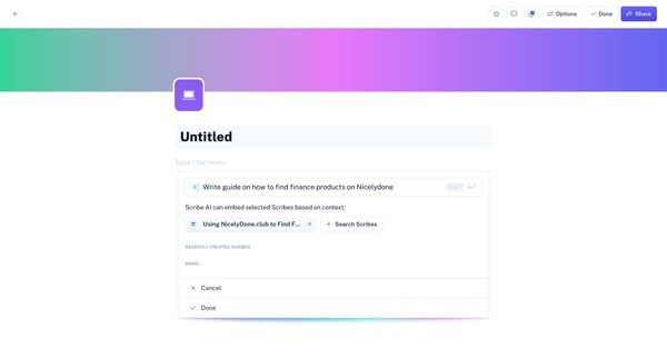 Untitled | Scribe from Scribe