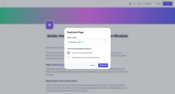 Guide How to Find Finance Products on Nicelydone | Scribe from Scribe