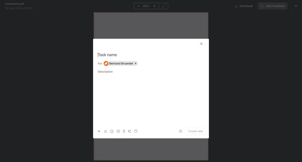 My tasks - Asana screen