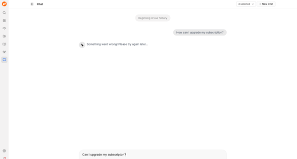 Chat | Nicelydone screen