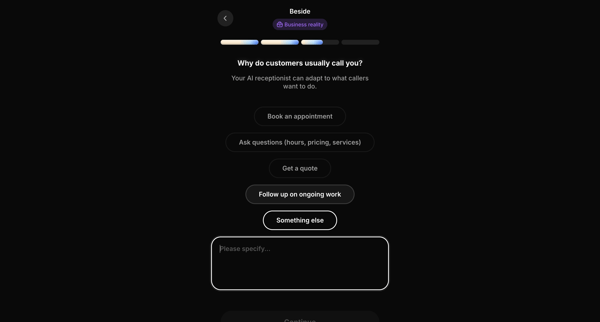 Beside | Join - Beside screen
