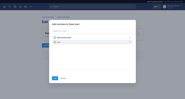 Sales team | nicelydone CRM from Capsule