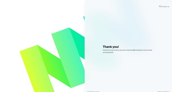 Increase screen