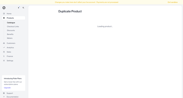 Create Product | Nicelydone | Polar screen