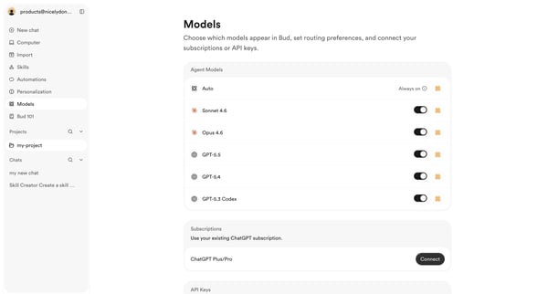 Bud | Your AI Worker screen