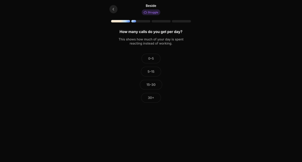 Beside | Join - Beside screen