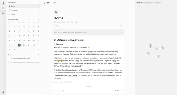 Home | Supernotes from Supernotes