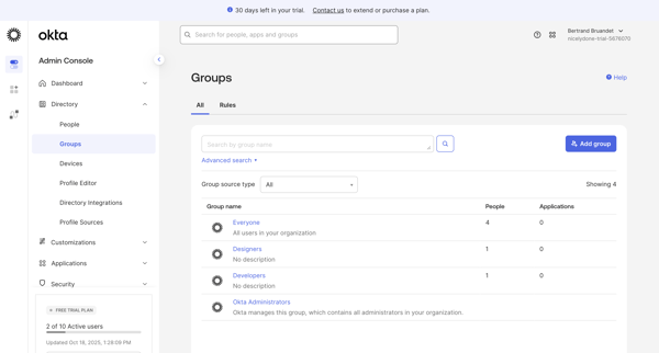 nicelydone-trial-5676070 - Groups screen