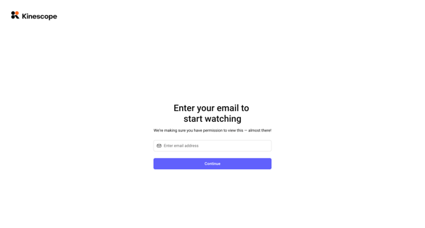 Access forbidden screen