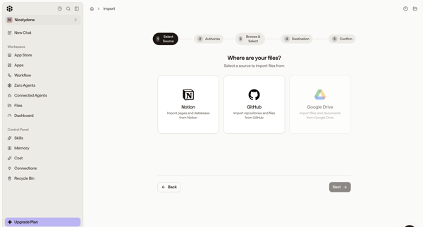 Zaro - The Context Layer for Enterprise AI screen