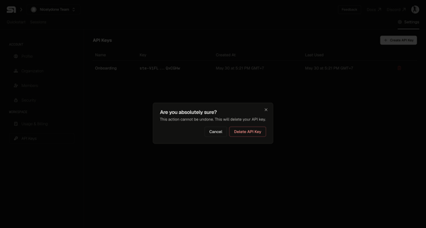 Steel | Open-source Headless Browser API screen