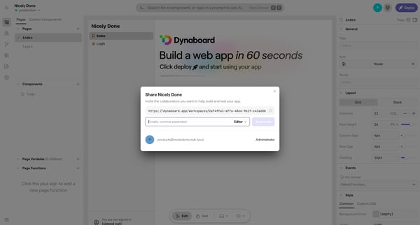 Nicely Done • Edit • Dynaboard from Dynaboard