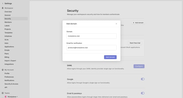 Security screen