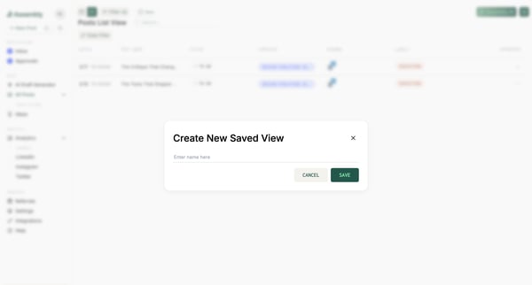 Assembly screen