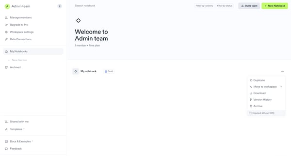 Admin team | Decipad from Decipad