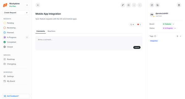 Request | UserJot screen