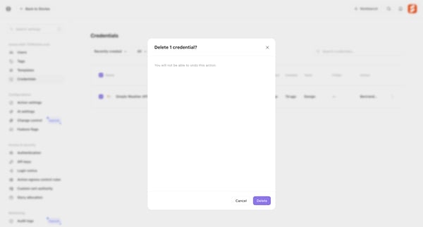 Stories - Tines screen